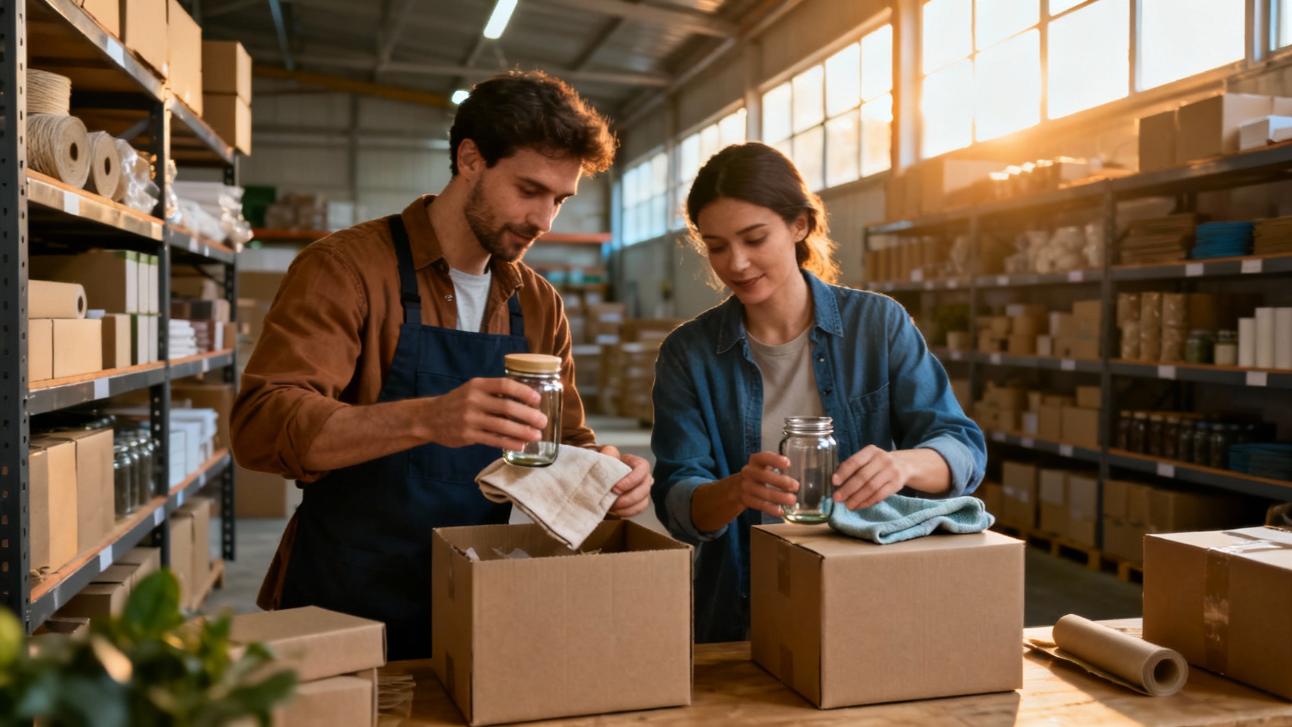 Découvrez les entreprises qui proposent de l'emballage à domicile