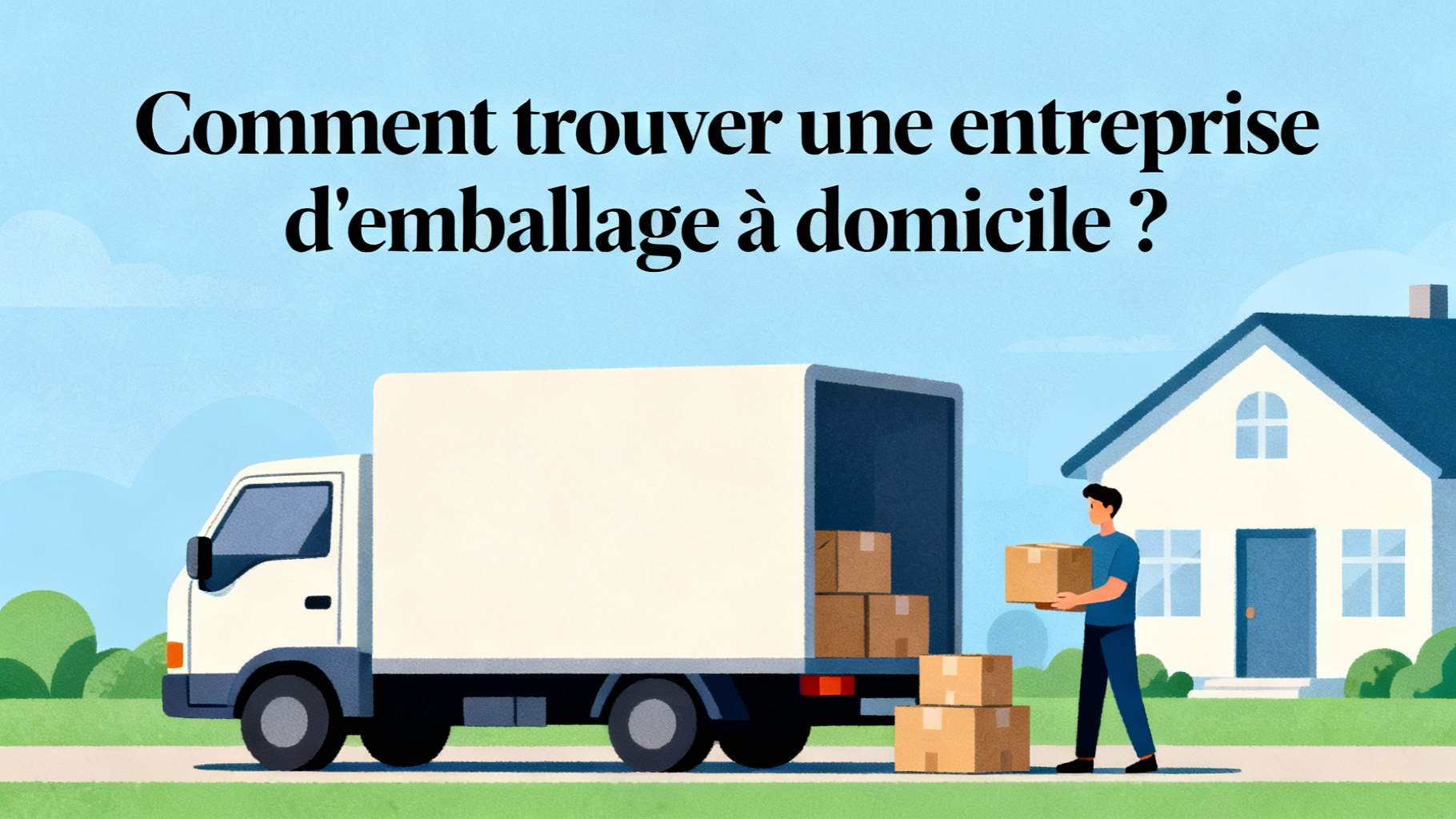 Comment trouver une entreprise d'emballage à domicile ?
