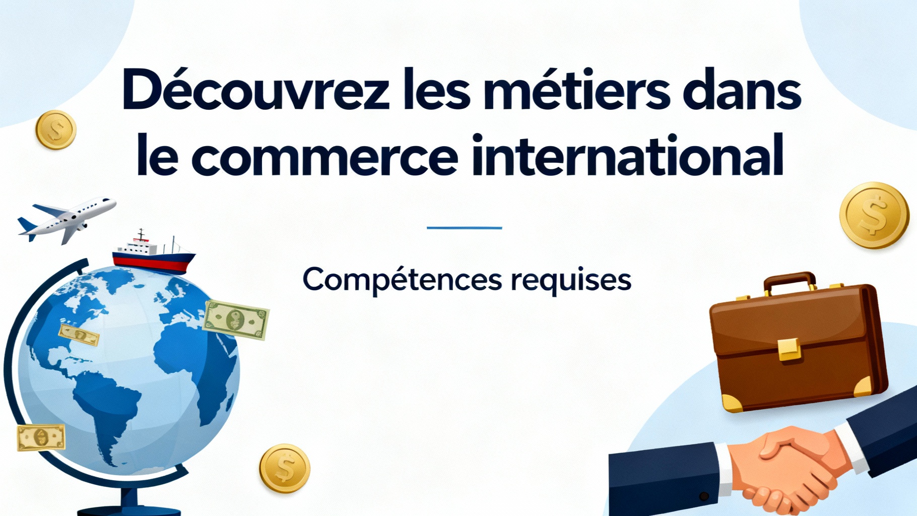 Découvrez les métiers dans le commerce international 1 Compétences requises
