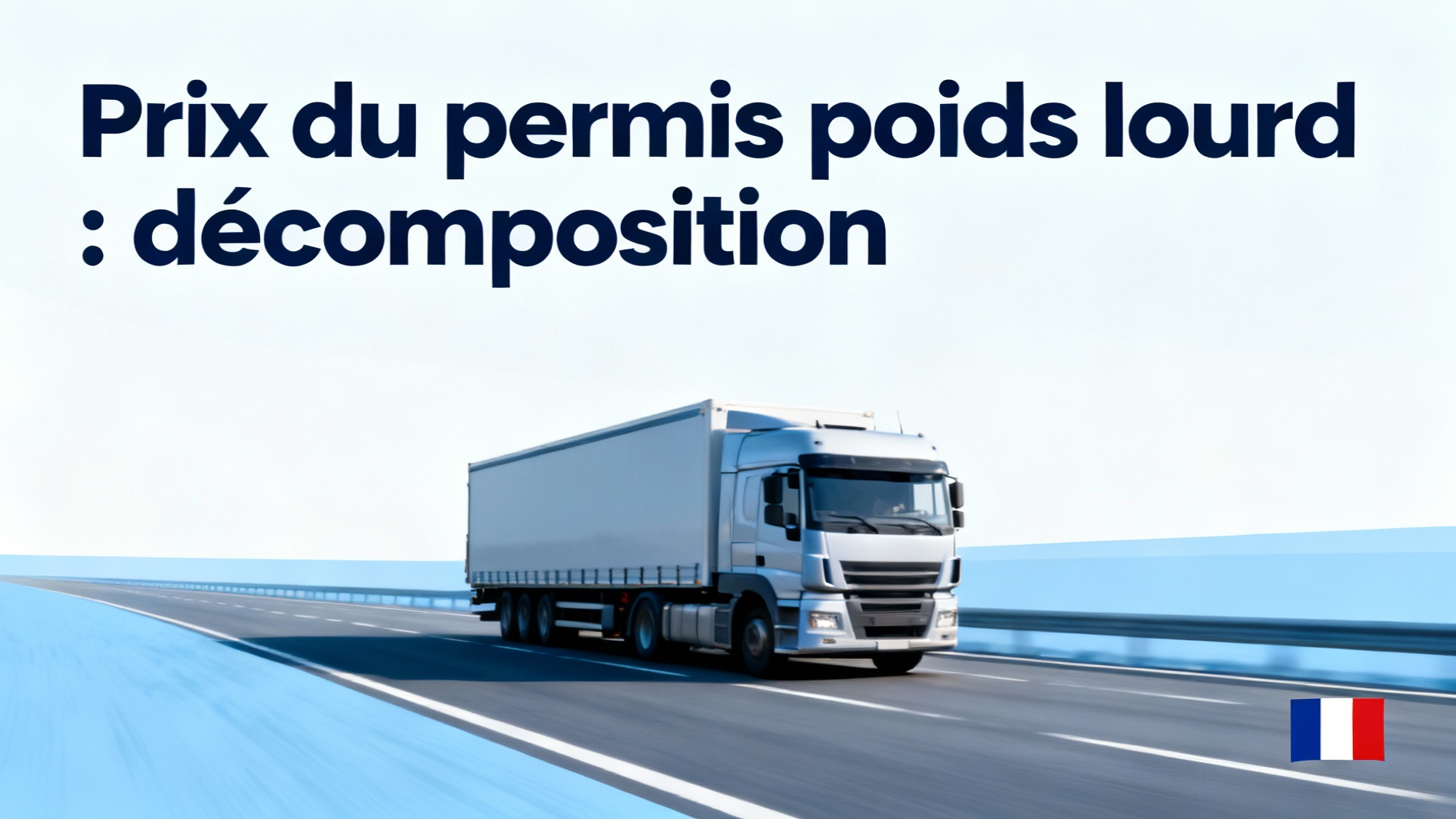 Quel est le prix du permis poids lourd en 2023 ? 1 Prix du permis poids lourd : décomposition