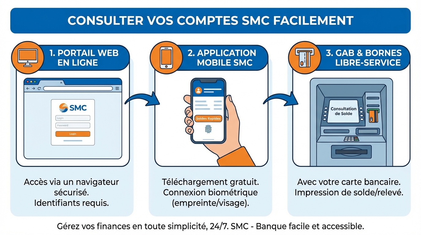 Les fonctionnalités disponibles