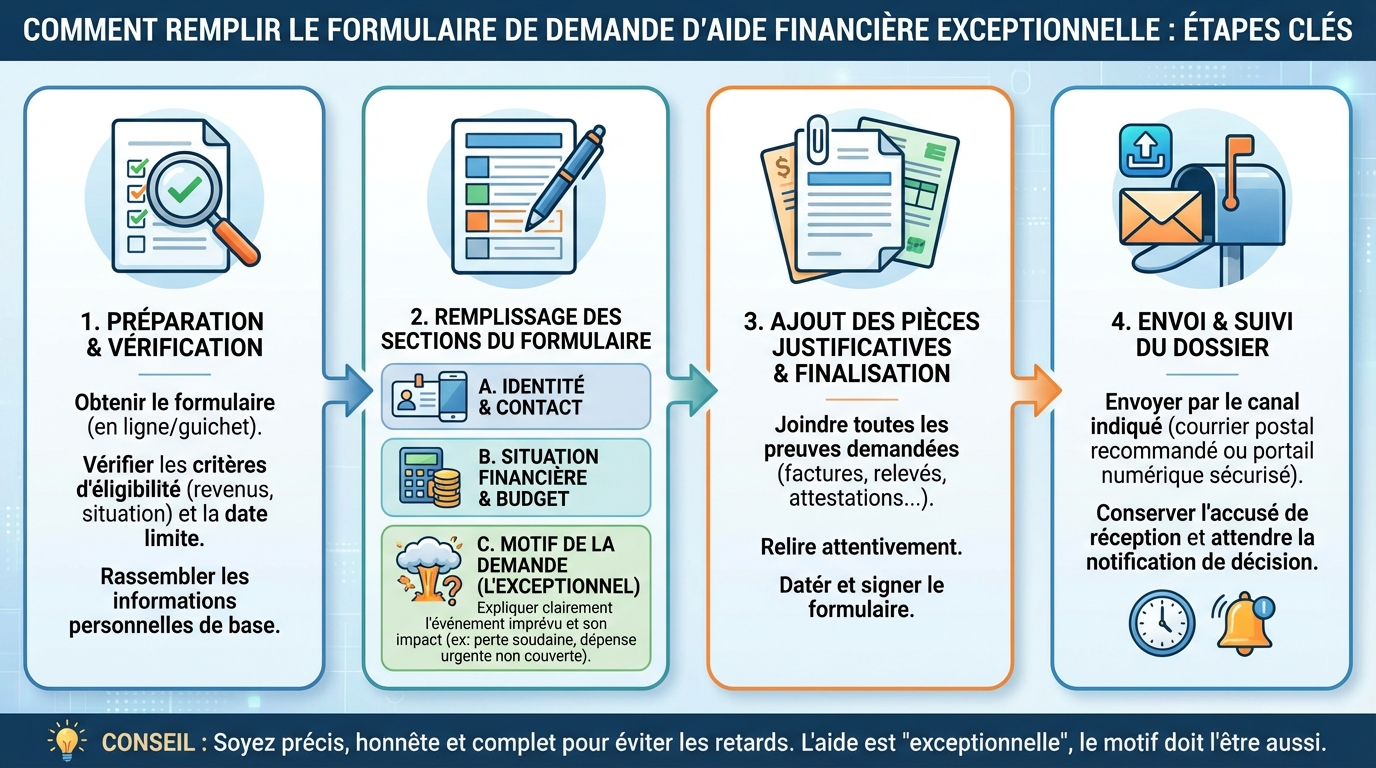 Comment remplir le formulaire ?