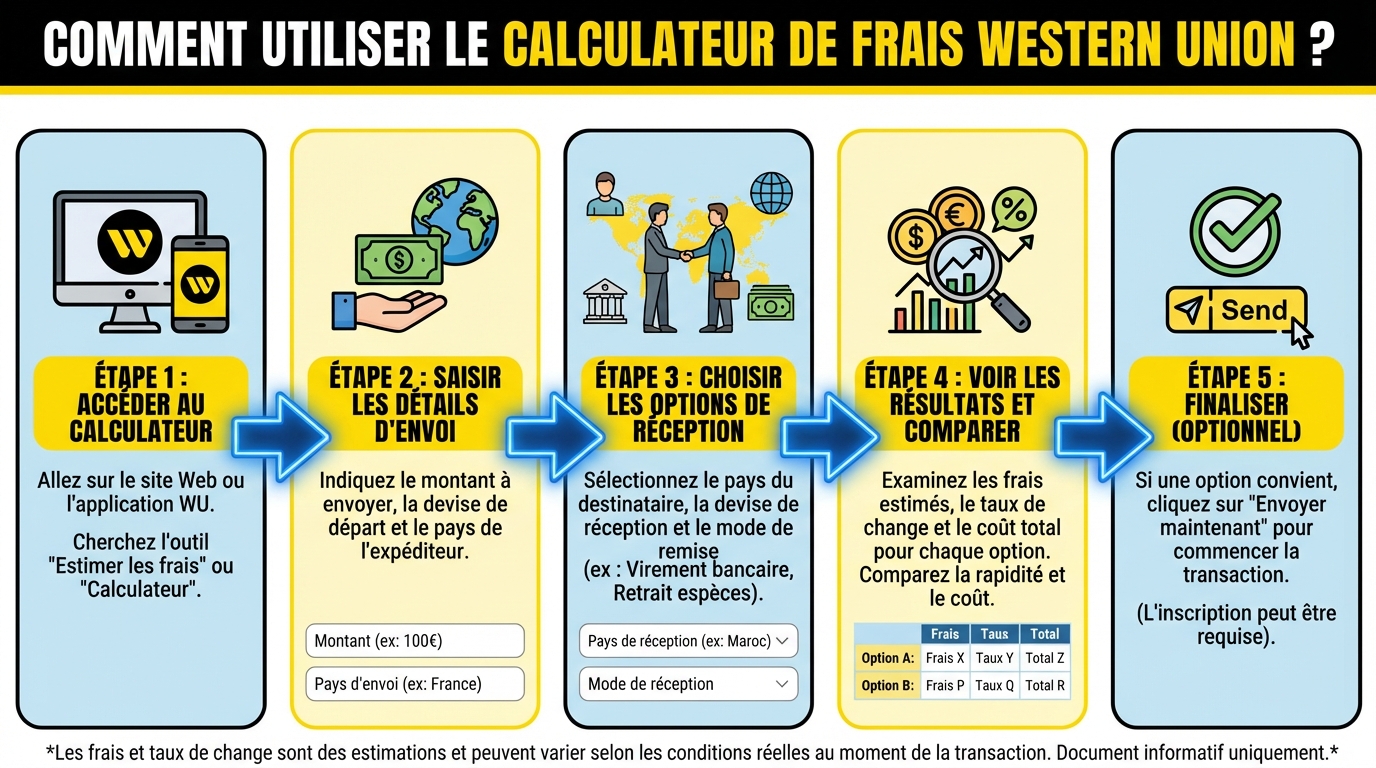 Comparaison des frais de transfert