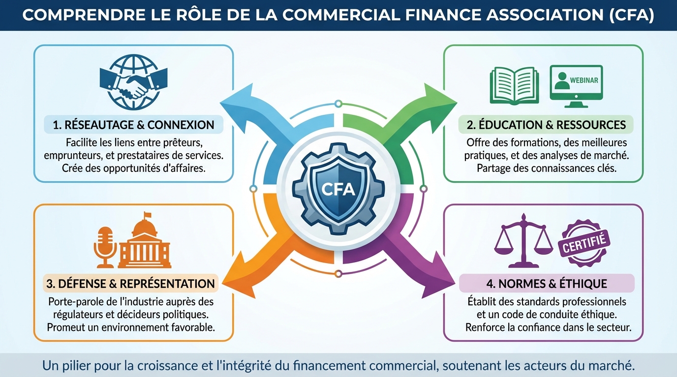 Les avantages d'adhérer à la Commercial Finance Association
