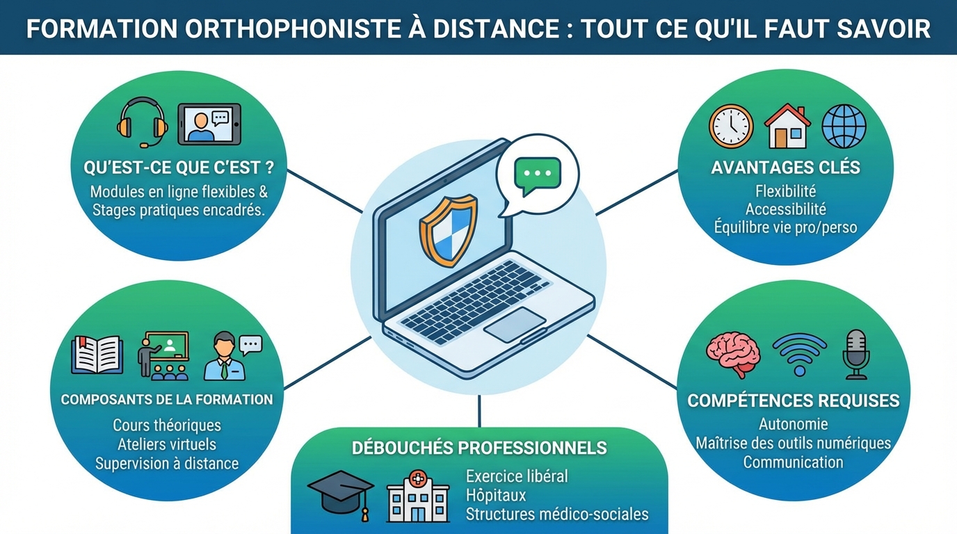 Formation orthophoniste à distance : tout ce qu'il faut savoir 1 Qu'est-ce que la formation orthophoniste à distance ?