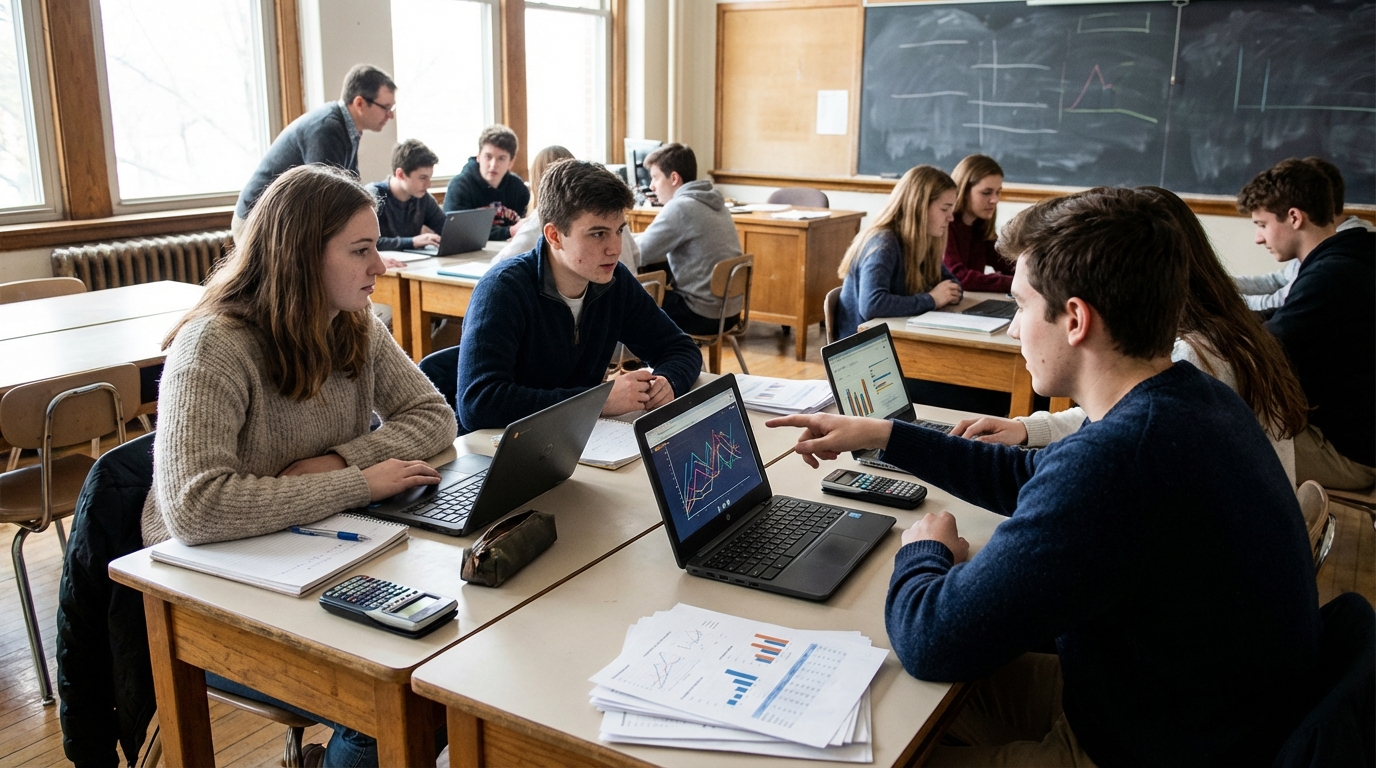 Simulation de bourse au lycée : guide complet et pratique