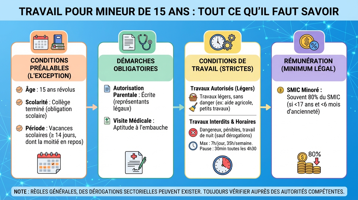 Conditions de travail et droits des mineurs