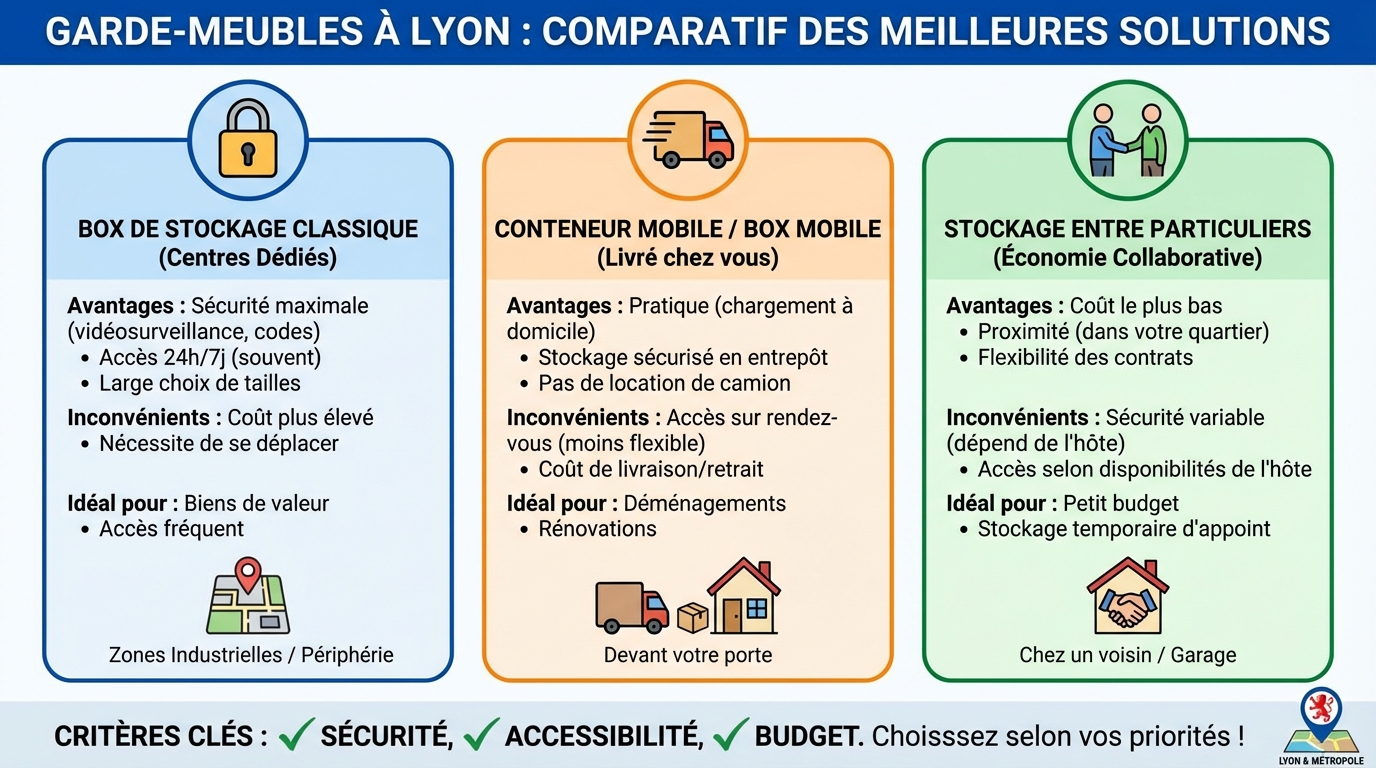 Comment choisir le bon garde meuble ?