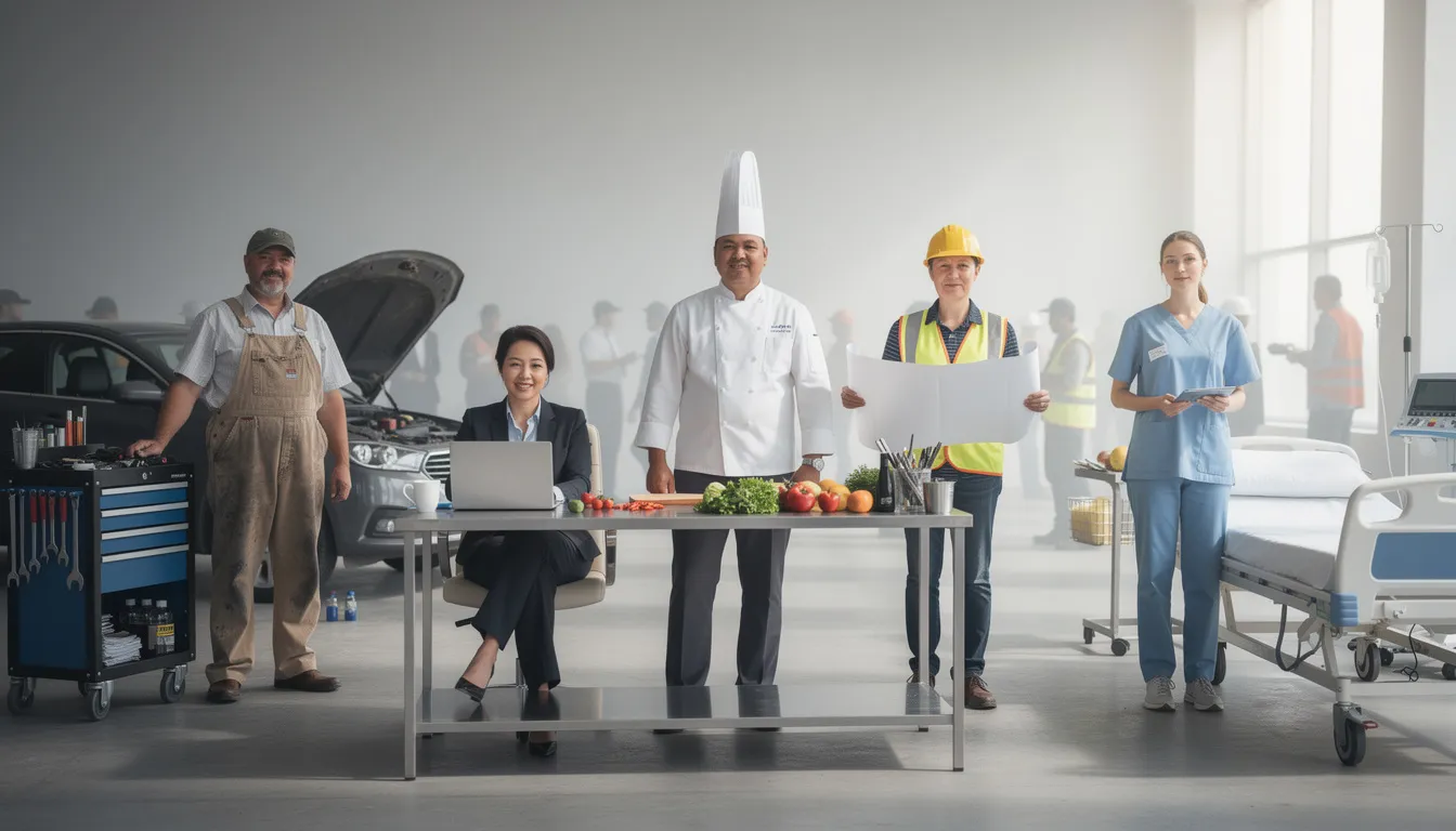 Découvrez tous les métiers en a : guide complet