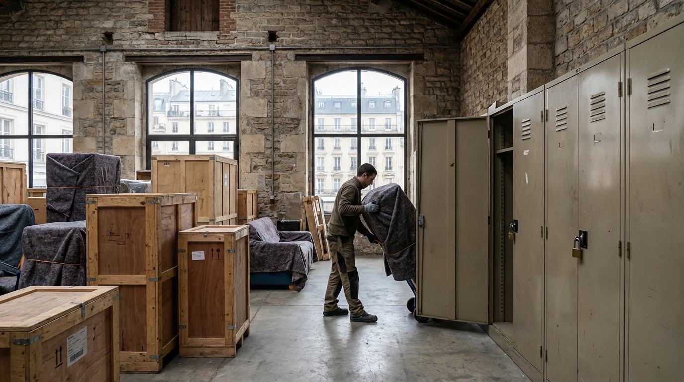 Garde meuble à paris : solutions de stockage sécurisées