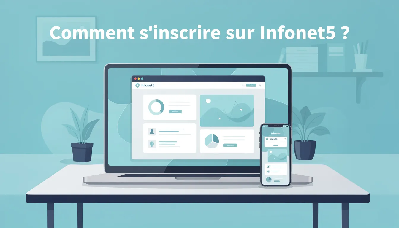 Comment s'inscrire sur Infonet5 ?