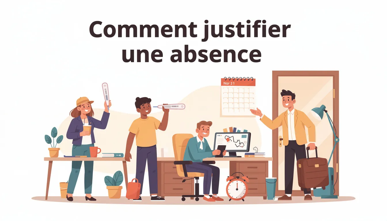 Comment justifier une absence