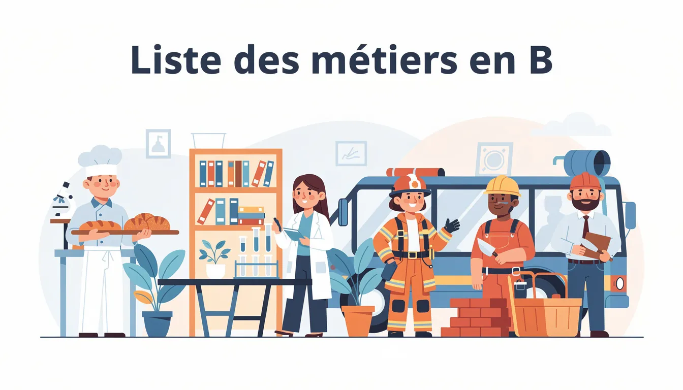 Liste des métiers en B
