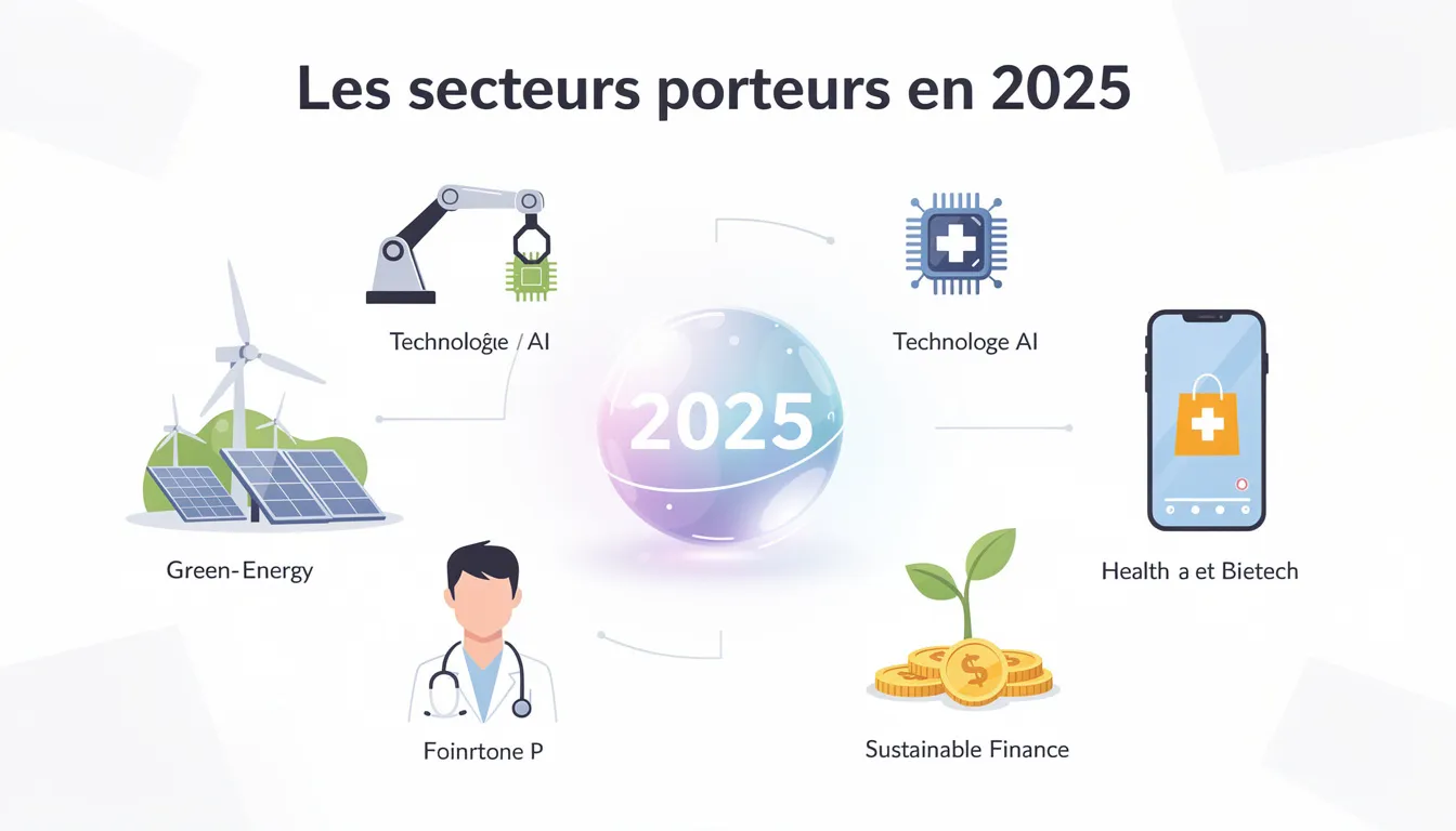 Secteurs porteurs en 2025 : les opportunités à saisir 1 Les secteurs porteurs en 2025
