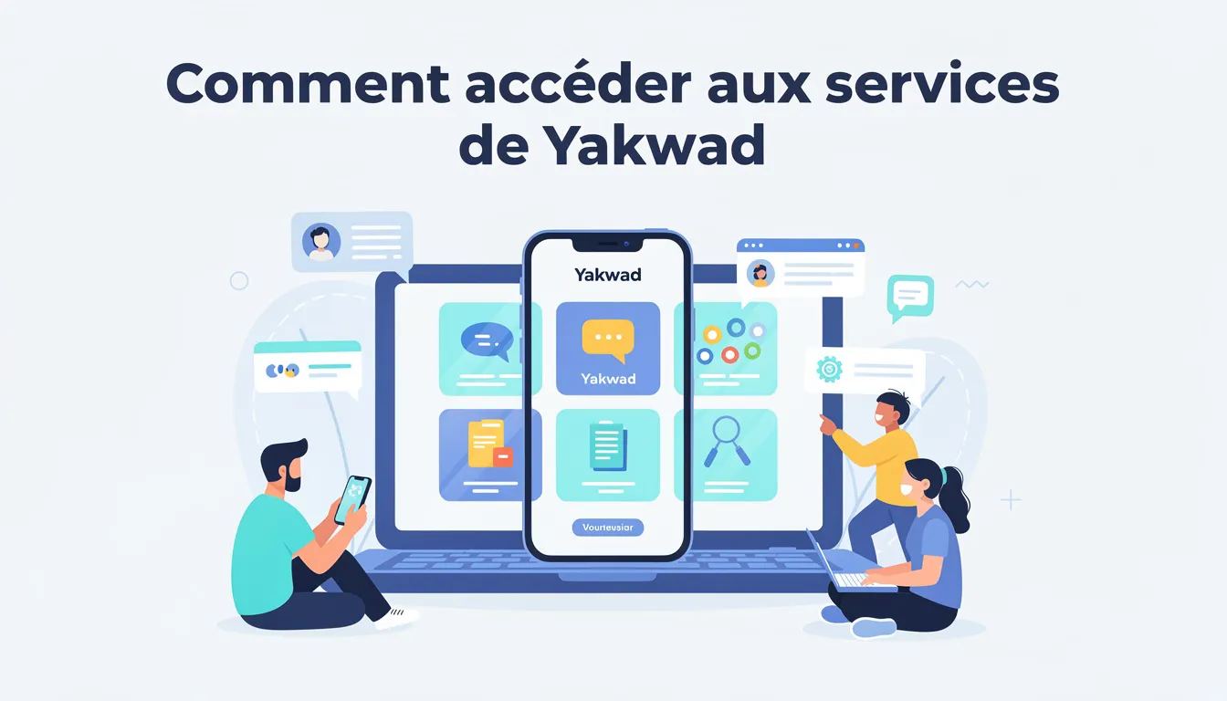 Comment accéder aux services de Yakwad