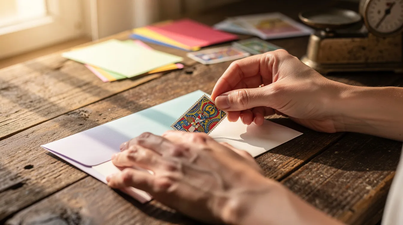 Comment affranchir votre lettre avec un timbre français
